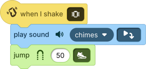 A short OctoStudio blocks script.